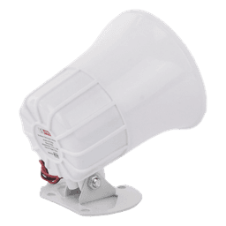 Sirena Cableada SFIRE SF-520A / 110 dB / 15 W / 12 VCC / Compacta y Potente