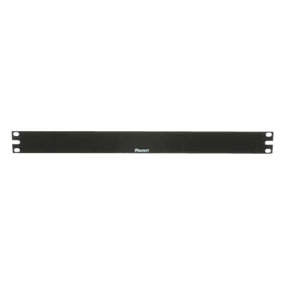 Tapa Ciega Para Rack Estándar de 19in, Plano, de Acero, 1UR, Color Negro
