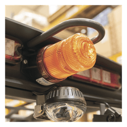 Mini Burbuja LED Serie X6262, Color Ámbar