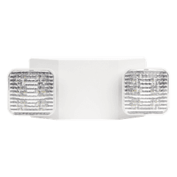 Luz LED de Emergencia / Doble LED 1W / 150 Lúmenes / Voltaje Universal 127-277 VAC / Batería Ni-Cd 3.6V 900mAh / UL 5VA / 90 min Autonomía
