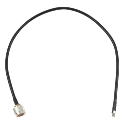Cable LMR-240 de 60 cm (23.62 pulgadas) con Conectores N Macho y SMA Hembra.