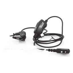 Micrófono-Audífono de 1 cable con tubo acústico para radios DEP450, EP450, MAGONE y TC500/600/700, PD506