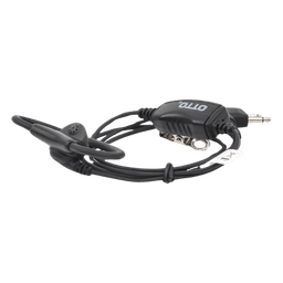 Micrófono-Audífono tipo Anillo, Cable con 40 lbs de Resistencia. Motorola EP450, MAGONE, DEP450 y Hytera series TC500/600/700