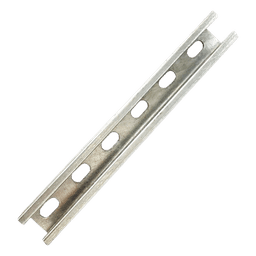 Unicanal Perforado / 4x4 U10 / 3000 mm (9.84 ft) / Acero Galvanizado por Inmersión en Caliente