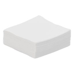 Toallas Secas Ideales para Limpieza de Fibra Óptica, Sin Pelusas, 101.6 x 101.6 mm (4 x 4 pulgadas), 100 Piezas (Se Mojan con Alcohol Isopropílico)