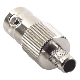 Conector BNC Hembra de Anillo para Cables RG-8/X, LMR-240, 9258, Níquel/ Oro/ Delrin.