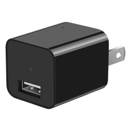 Cámara Oculta en Cargador de Pared / 2 Megapixel 1080P / Grabación Continua o por Movimiento / Detección Inteligente 1-2 m (3.3-6.6 ft) / Memoria 8GB / Expansión MicroSD 128GB