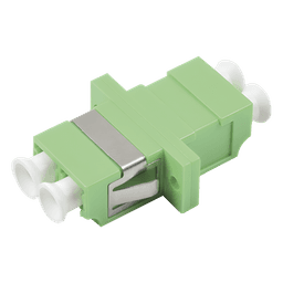 Módulo Acoplador de Fibra Óptica Duplex LC/APC a LC/APC Compatible con Fibra Monomodo