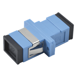 Módulo Acoplador de Fibra Óptica Simplex SC/UPC a SC/UPC Compatible con Fibra Monomodo