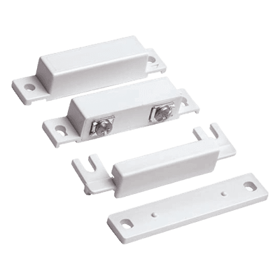 Contacto magnético de superficie para puertas y ventanas, normalmente cerrado, gap de 32 mm