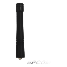 Antena VHF Helicoidal Recortada 148-164 MHz, Versión Mejorada para Radios Portátiles Motorola y los Kenwood TK-240/ 250/ 260/ 270, Conector de Rosca-Monopolo.