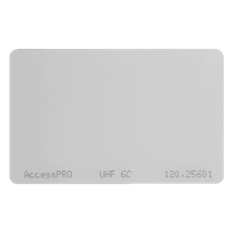 Tag UHF tipo Tarjeta para lectoras de largo alcance 900 MHZ / EPC GEN 2 / ISO 18000 6C / No imprimible / NO incluye porta tarjeta
