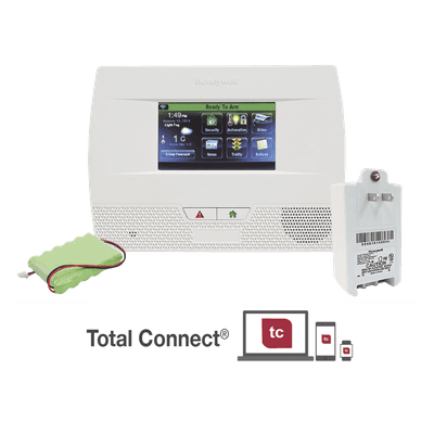 Panel de control de alarma inalámbrico con pantalla táctil de 4.3 pulgadas y comunicador telefónico integrado