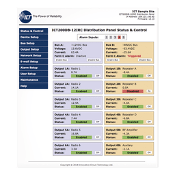 PDU Administrable IP, 12 Salidas para Brakers (No incluidos), Control de Energía Remoto, Doble Bus Inteligente de Distribución CD, Aplicaciones 12,24 y 48 Vcc.