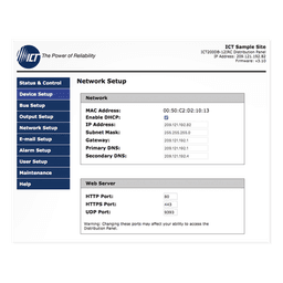 PDU Administrable IP, 12 Salidas para Brakers (No incluidos), Control de Energía Remoto, Doble Bus Inteligente de Distribución CD, Aplicaciones 12,24 y 48 Vcc.