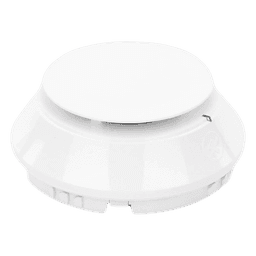 Detector fotoeléctrico direccionable de humo, color blanco, sensibilidad programable, para paneles Farenhyt