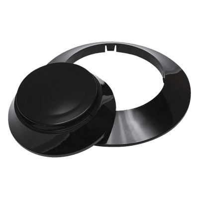 Kit de acabado negro con 10 cubiertas y 10 anillos embellecedores para base de detectores direccionables Fire-Lite