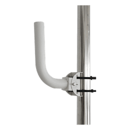 Montaje de Brazo Universal / Ajuste de Azimut 0 a 120° / Acero con Recubrimiento en Polvo / Diámetro 35 mm / Peso 1.2 kg / Compatible con Múltiples Marcas