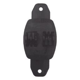 Aislador de Paso Reforzado para Cercos Eléctricos / Aislamiento hasta 18 kV / Resistente a Clima Extremo / Polipropileno y Policarbonato