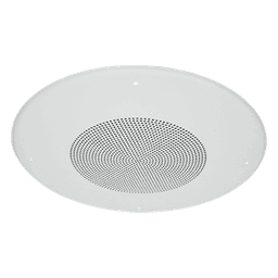 Bocina de 8 Pulgadas para Montaje en Techo, Configuración de Hasta 8 Watts, Color Blanco.