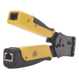 Pinza 3 en 1: Pelacables/ Terminado/ Probador para UTP. Enchufe Modular de Prueba para RJ45/RJ11/RJ22.