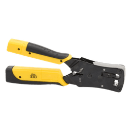 Pinza 3 en 1: Pelacables/ Terminado/ Probador para UTP. Enchufe Modular de Prueba para RJ45/RJ11/RJ22.