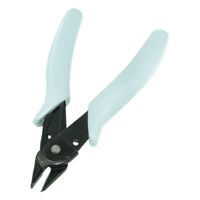 Pinza De Corte Micro de 5" (125 mm). Acero c/mango Ergonómico de PVC. Uso Electrónico. Corte al Ras.