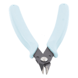 Pinza De Corte Micro de 5" (125 mm). Acero c/mango Ergonómico de PVC. Uso Electrónico. Corte al Ras.