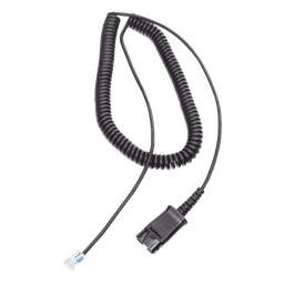 Cable adaptador para diademas modelo HT101, HT201 y HT202 para compatibilidad con teléfonos Grandstream, análogos, digitales, etc.
