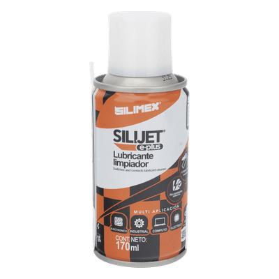 Limpiador Lubricante en Aerosol Dieléctrico, Protege Mecanismos, Circuitos, Sensores, Ventiladores, 170 ml.