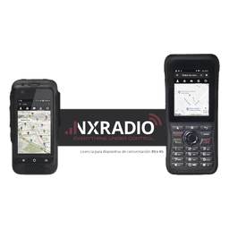 12 meses de Servicio Poc NXRadio para Terminales de Radio Android