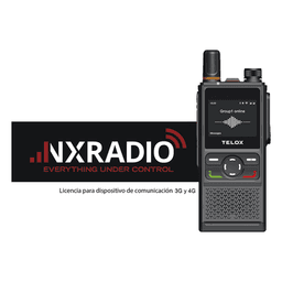 12 meses de Servicio Poc NXRadio para Terminales de Radio Android