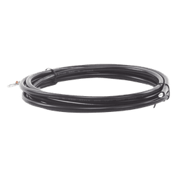 Cable para Controlador, 3.0 m, Negro, Calibre 8 AWG con Terminal de Ojo en un Extremo