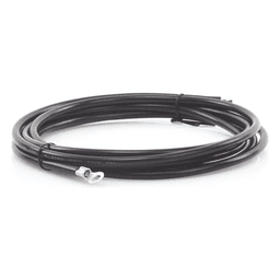 Cable para Controlador, 3.0 m, Negro, Calibre 8 AWG con Terminal de Ojo en un Extremo