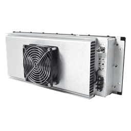 Amplificador de Ciclo Continuo, 136-174 MHz, 2-5 W. de Entrada/50 Watt de Salida, 8 MHz, 13 Amp. 13.8 Vcc, N Hembra.