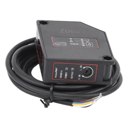 Detector fotoeléctrico de 16 m de alcance / Luz indicadora para alineación 