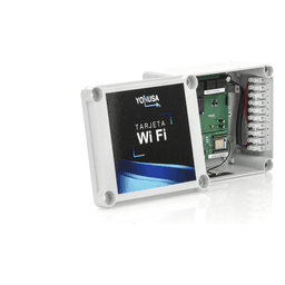 Modulo WIFI con gabinete para uso en Energizadores YONUSA/Aplicación sin costo/Activación Remota de 4 salidas tipo Relay con alta capacidad.