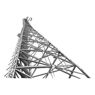Torre Autosoportada / 80ft (24.4m) / SuperTitan S100 / Galvanizada / Incluye Anclaje / ANSI-TIA-222 F&G / Viento 120 mph / Modular 10'