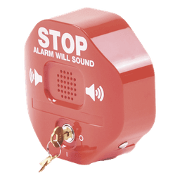 Alarma Multifunción Exit Stopper® para proteger puertas dobles (incluye contactos magnéticos)
