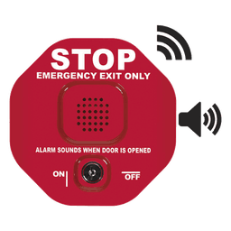 Alarma de puerta multifunción Exit Stopper® inalámbrica