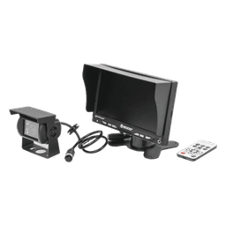 Camara de Reversa Alambrica y Monitor para Vehiculos de Trabajo y Montacargas