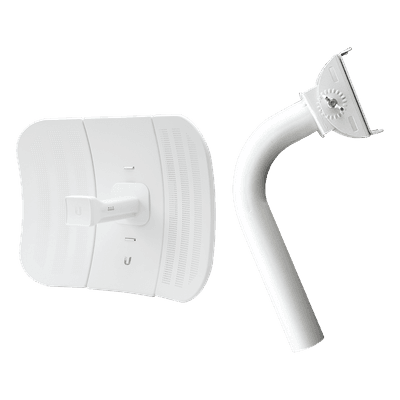 LiteBeam airMAX M5 CPE hasta 100 Mbps, 5 GHz (5150 - 5875 MHz) con antena integrada de 23 dBi, incluye montaje universal UMOUNT