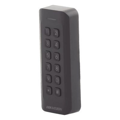 Lector de Tarjetas PROX EM y Contraseñas / Exterior IP65 / Wiegand / Compatible con Cualquier Panel / PERFIL DELGADO y ESTETICO / Indicador LED