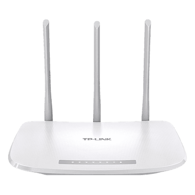 Router Inalámbrico WISP, 2.4 GHz, 300 Mbps, 3 antenas externas omnidireccional 5 dBi, 4 Puertos LAN 10/100 Mbps, 1 Puerto WAN 10/100 Mbps, IPTV, IPV6