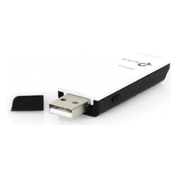 Adaptador USB inalámbrico N 300Mbps frecuencia 2.4 GHz tecnología MIMO