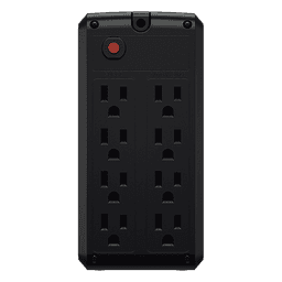 UPS de 550 VA / 275 W / Topología Línea Interactiva / AVR 86-148 Vca / 8 Salidas NEMA 5-15R / Puerto USB / Diseño Torre Compacto