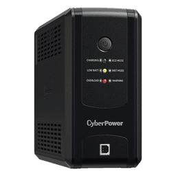 UPS de 1000 VA/500 W, Topología Línea Interactiva, Entrada 120 Vca  NEMA 5-15P, y 8 Salidas NEMA 5-15R, Puerto USB, Con Regulador de Voltaje (AVR)