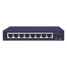 Switch de Escritorio No Administrable, 8 Puertos Gigabit 10/100/1000 Mbps, Tecnología de Ahorro de Energía de Hasta un 40%
