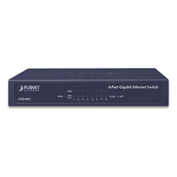 Switch de Escritorio No Administrable, 8 Puertos Gigabit 10/100/1000 Mbps, Tecnología de Ahorro de Energía de Hasta un 40%