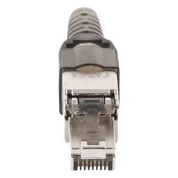 Plug RJ45 Blindado Categoría 6A - Sin Herramienta, para Terminación en Campo